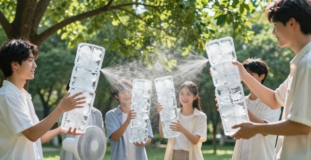 大冰块降温方法_张家港夏季防暑降温大冰块_大冰块户外活动使用时长